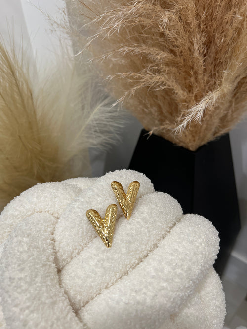 Golden earrings