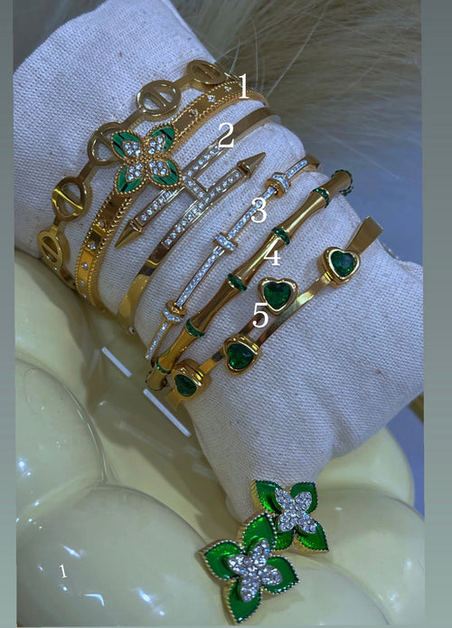 Pulse Green and golden