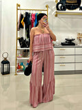 Pink jumpsuit