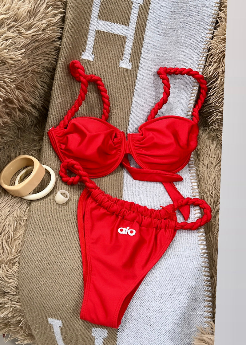 Red bikini