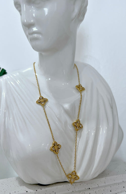 Necklace golden
