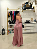 Pink jumpsuit