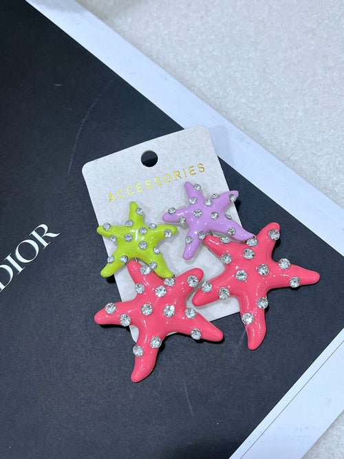 Star earrings